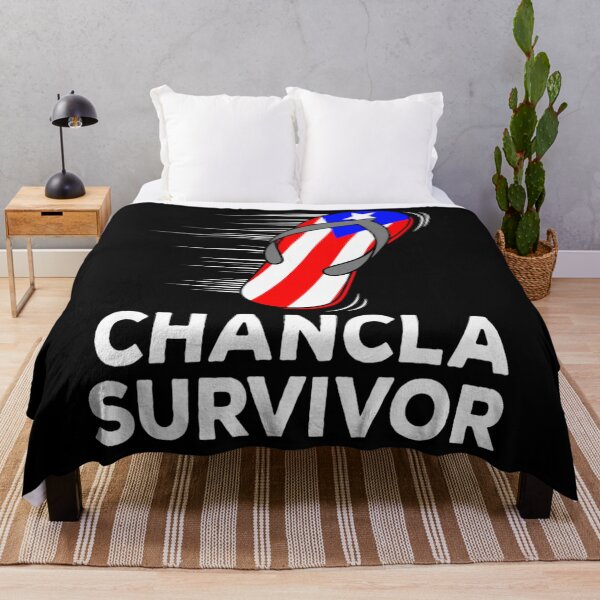 Item preview, Chancla Survivor Puerto Rico Funny Spanish Joke 	 Idea 		 designed and sold by nnaqyuboeyl64.