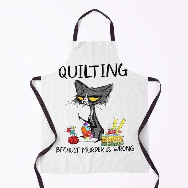 Aperçu de l'œuvre Quilting parce que le meurtre est mal créée et vendue par lziavbco20.