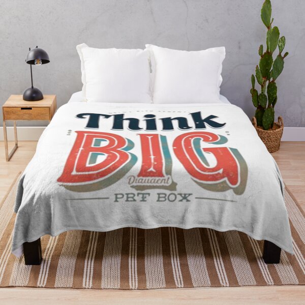 Item preview, Think Big – Motivational Typography T-Shirt designed and sold by YASNOS.