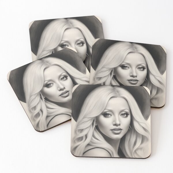 Item preview, Christina Aguilera designed and sold by WorldofCharcoal.