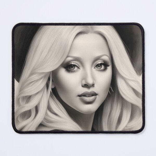 Item preview, Christina Aguilera designed and sold by WorldofCharcoal.