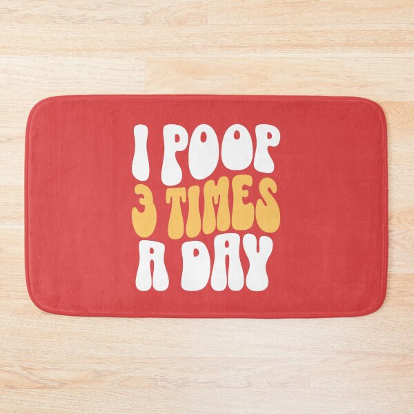 Item preview, i poop 3 times a day designed and sold by Morcawork.