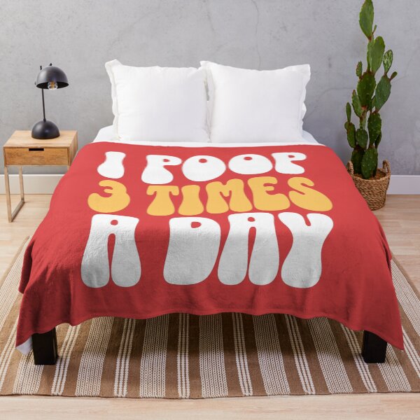 Item preview, i poop 3 times a day designed and sold by Morcawork.