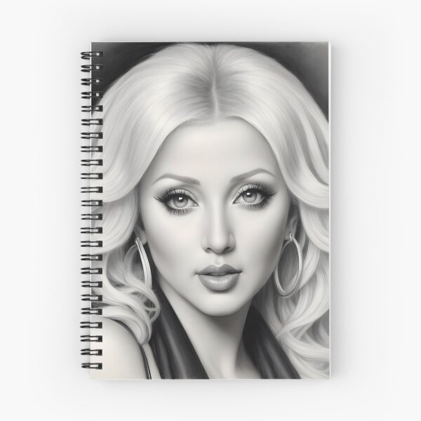 Item preview, Christina Aguilera designed and sold by WorldofCharcoal.