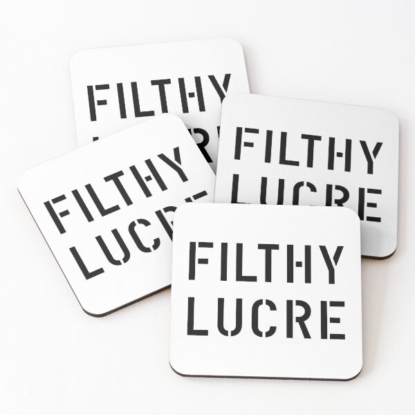 Item preview, Filthy Lucre designed and sold by The Common Tee.