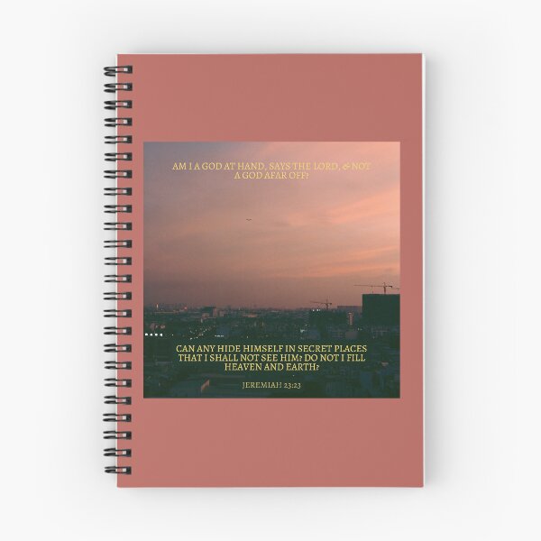 Item preview, Jeremiah 23:23-24 (Paraphrase) designed and sold by Undonemadenew.