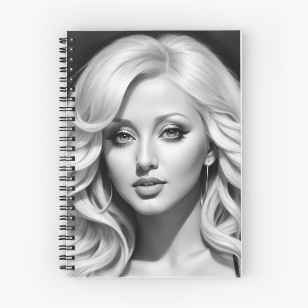 Item preview, Christina Aguilera designed and sold by WorldofCharcoal.