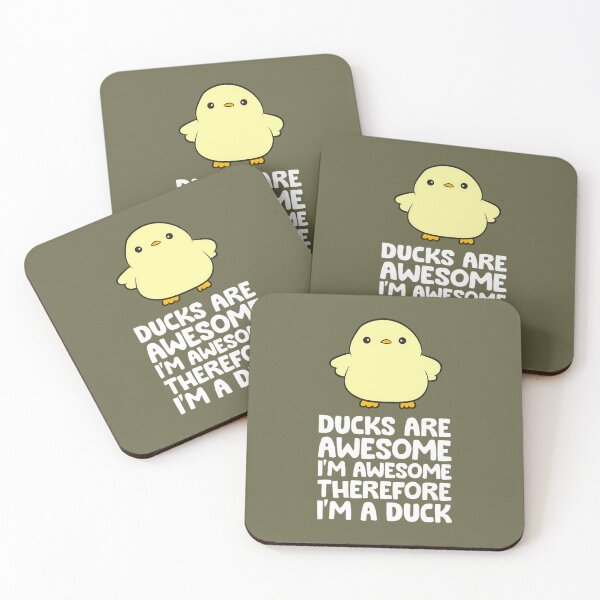 Item preview, Ducks Are Awesome. I'm Awesome Therefore I'm a Duck 		 designed and sold by kassmfua11.