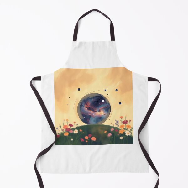 Item preview, Impressionistic Galaxy with Blooming Garden designed and sold by sharon1210.