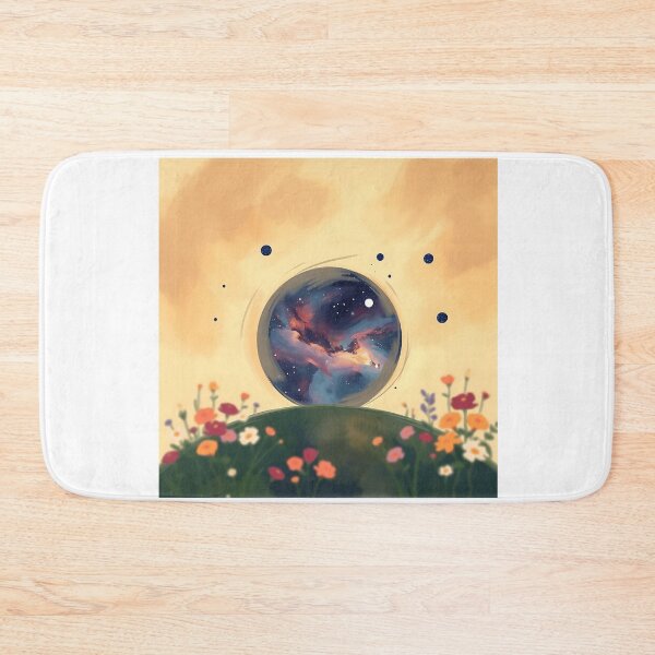 Item preview, Impressionistic Galaxy with Blooming Garden designed and sold by sharon1210.