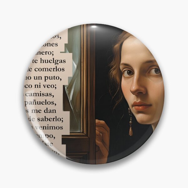 Item preview, Quote from 'The Goblin Lady' by Calderón de la Barca designed and sold by Filologica.