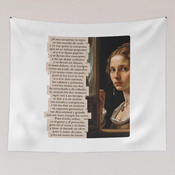 Item preview, Quote from 'The Goblin Lady' by Calderón de la Barca designed and sold by Filologica.