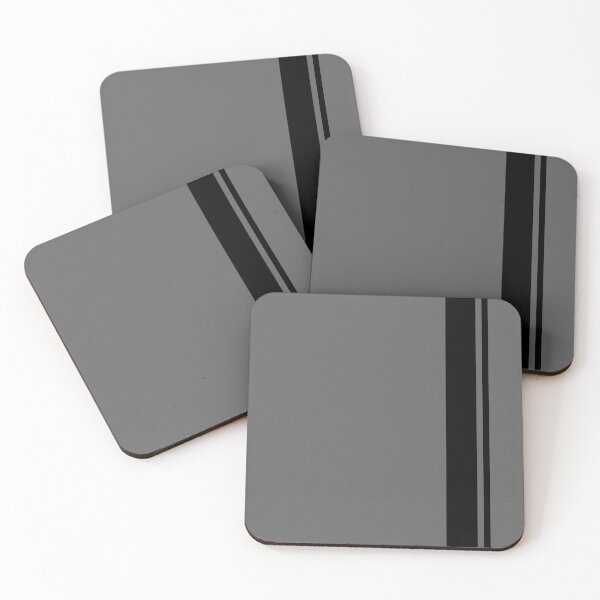 Item preview, Single Racing Stripe - Rigth Side 1 Pinstripe (Black - Gray) designed and sold by Racing Stripes Only.