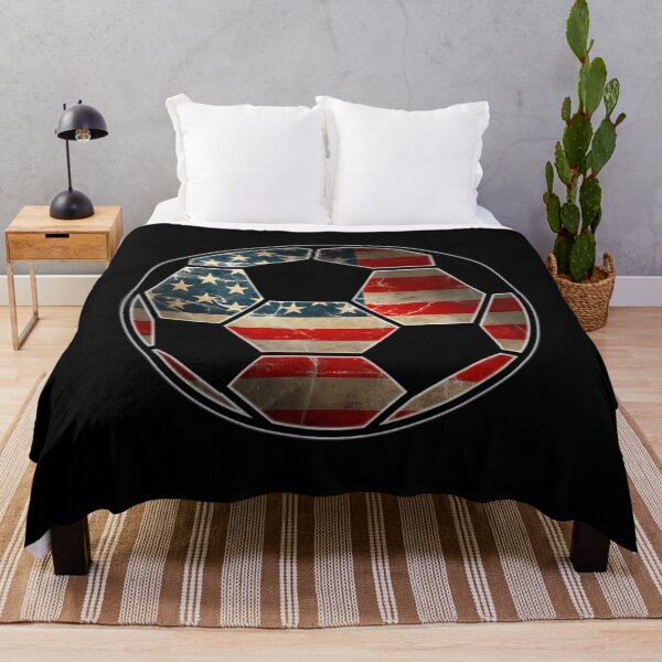 Item preview, American Flag on Soccer Ball - Soccer Ball Flag Tee designed and sold by busjyrrsr40.