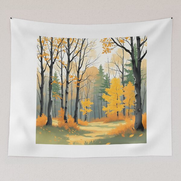 Item preview, Autumn Forest in Pastel designed and sold by sharon1210.