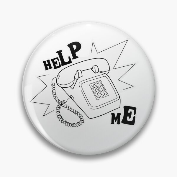 Item preview, Help Me Phone designed and sold by DiaDesignsArt.