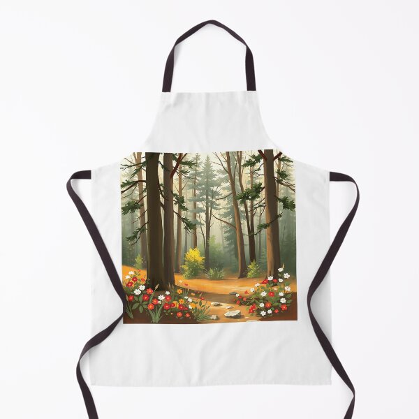 Item preview, Impressionistic Warm Forest Scene designed and sold by sharon1210.