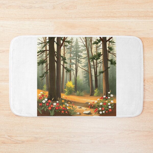 Item preview, Impressionistic Warm Forest Scene designed and sold by sharon1210.