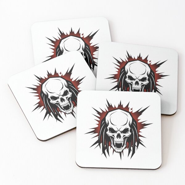 Item preview, Warrior Dreadlock Skull designed and sold by ATOMI-K.