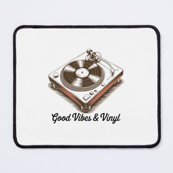 Item preview, Good Vibes & Vinyl: Retro Record Lover Tee | Vintage Music & Positive Energy Shirt designed and sold by Clothesbest.