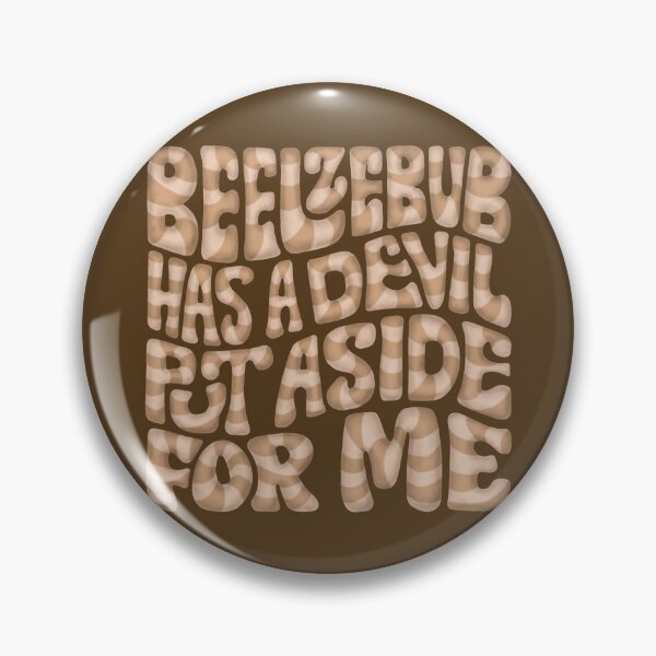 Item preview, Beelzebub Word Art designed and sold by Unhinged Heather.