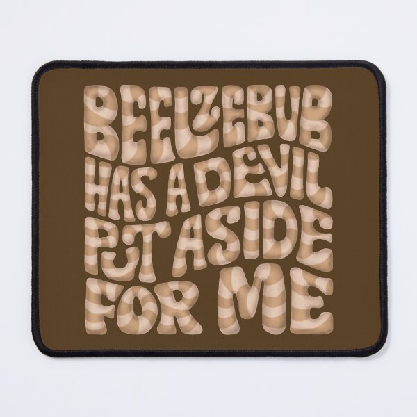 Item preview, Beelzebub Word Art designed and sold by Unhinged Heather.