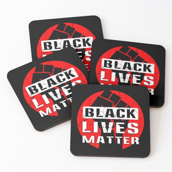 Item preview, Black Lives Matter Fist Logo in Circle Design designed and sold by ArtimShop.