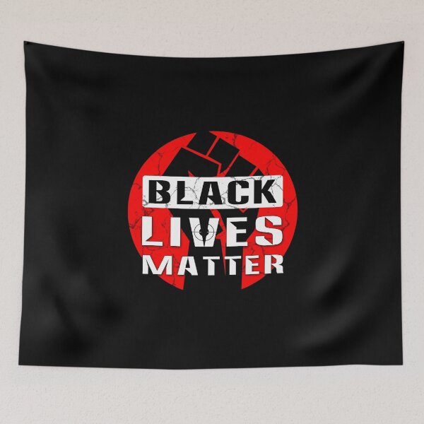Item preview, Black Lives Matter Fist Logo in Circle Design designed and sold by ArtimShop.