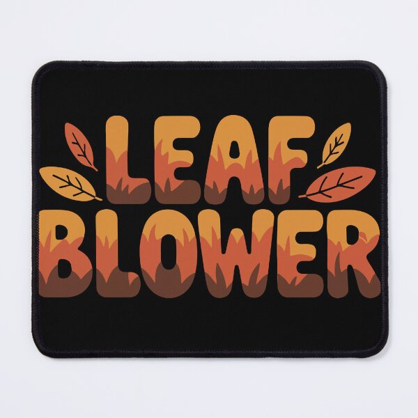 Item preview, Funny Leaf Blower Autumn Wordplay designed and sold by YourArt7.