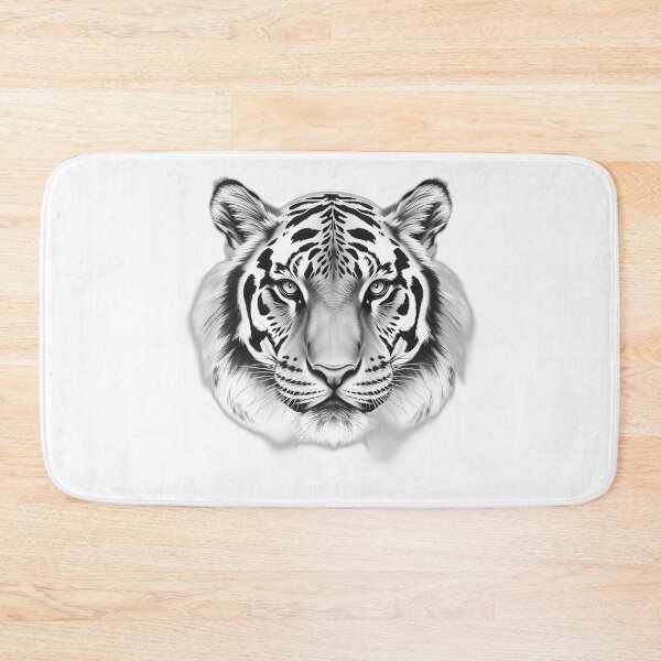 Item preview, Charcoal Sketch of Tiger Face designed and sold by sharon1210.