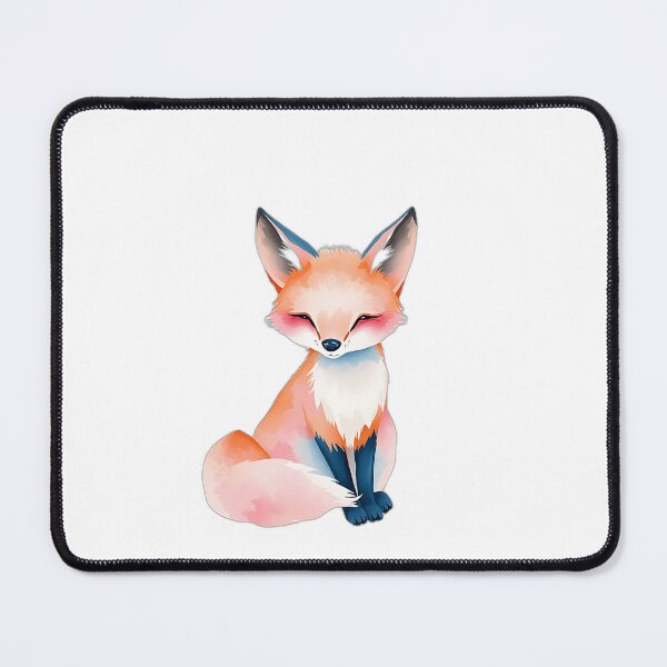 Item preview, Impressionist Watercolor Fox with Mushrooms designed and sold by sharon1210.