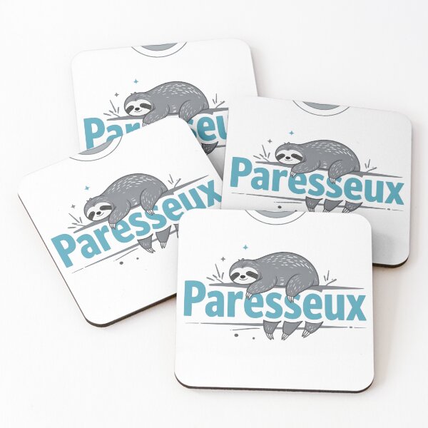 Item preview, Lazy Sloth - Lazy French Sloth designed and sold by ArtistryNetix.