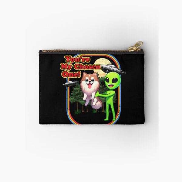 Item preview, Funny Pomsky Dog Alien Chosen One UFO Mom Dad Kids designed and sold by rafaeltto.