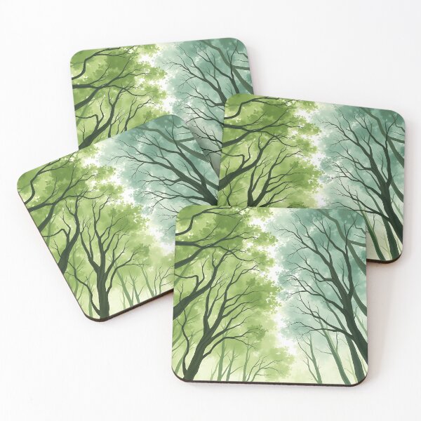 Item preview, Watercolor Forest Canopy designed and sold by sharon1210.