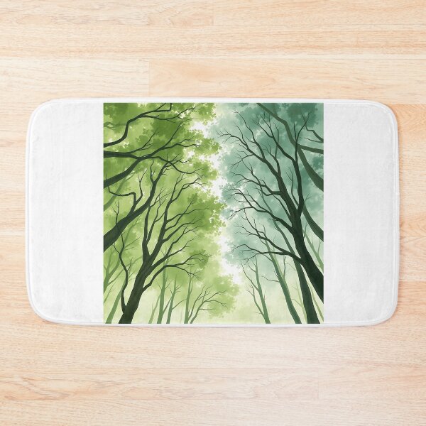 Item preview, Watercolor Forest Canopy designed and sold by sharon1210.