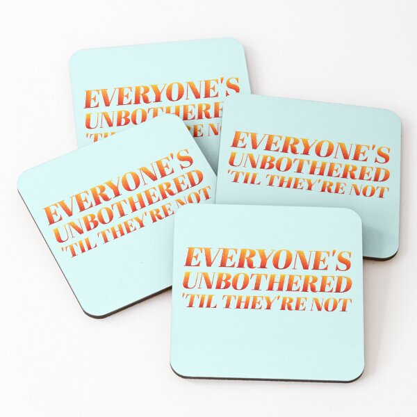 Item preview, everyone's unbothered until they're not (the life of a showgirl style) designed and sold by sarabye.