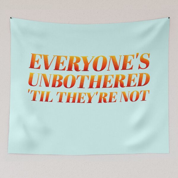 Item preview, everyone's unbothered until they're not (the life of a showgirl style) designed and sold by sarabye.