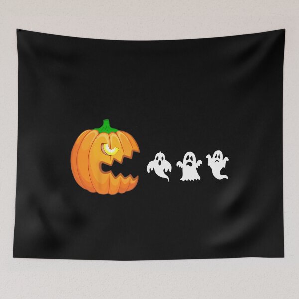 Item preview, Funny Halloween Pumpkin Eating Ghost	 designed and sold by adfbyohu11.