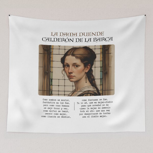 Item preview, Quote from The Goblin Lady by Calderón de la Barca designed and sold by Filologica.
