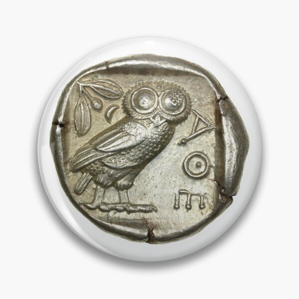 Item preview, athena owl coin designed and sold by peter3lovesyou.