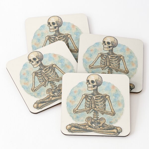 Item preview, Namaste Skeleton designed and sold by CAutumnTrapp.