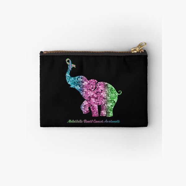 Item preview, Elephant With Flower Metastatic Breast Cancer Awareness 		 designed and sold by lnhdbyjsm70.