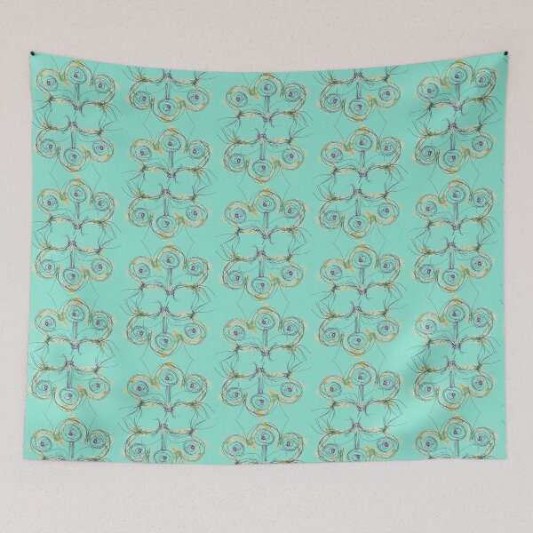 Item preview, Tangled-line abstract pattern & colorful backgrounds designed and sold by SapienSwag.