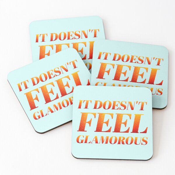Item preview, it doesn't feel glamorous (the life of a showgirl style) designed and sold by sarabye.