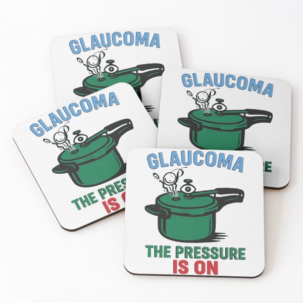 Item preview, The Pressure Is On - Funny Glaucoma Awareness designed and sold by Eyepatch-Jacks.
