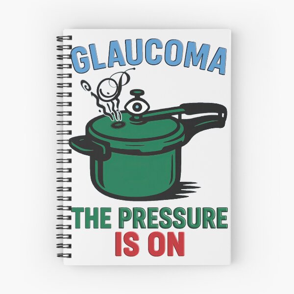 Item preview, The Pressure Is On - Funny Glaucoma Awareness designed and sold by Eyepatch-Jacks.