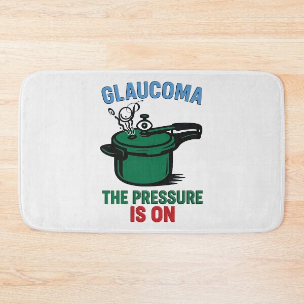 Item preview, The Pressure Is On - Funny Glaucoma Awareness designed and sold by Eyepatch-Jacks.