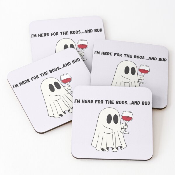 Item preview, I’m Here for the Boos and Bud Stoner Halloween Party designed and sold by StrictlyPride.