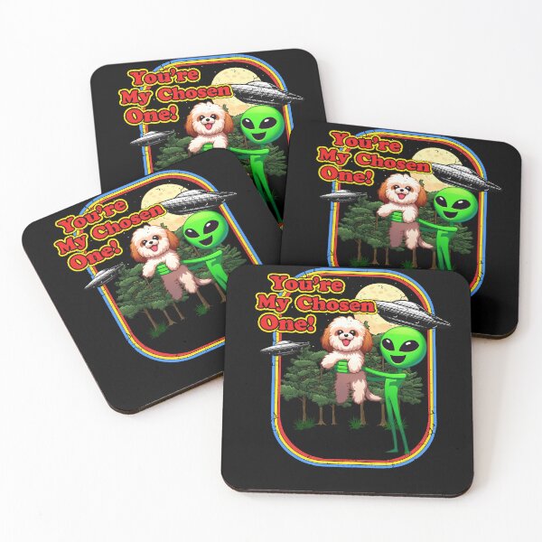 Item preview, Funny Cavachon Alien Chosen One UFO Mom Dad Kids designed and sold by rafaeltto.