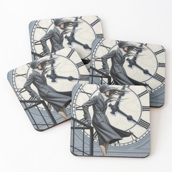 Item preview, The Clocktower - Original Art Deco Artwork designed and sold by elektronen.